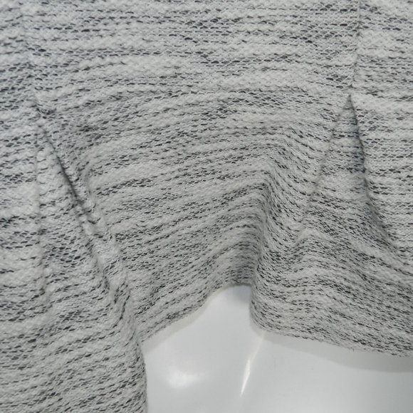 Divided by H&M, zip front blazer, fitted waist, heathered black & white - Picture 5 of 5